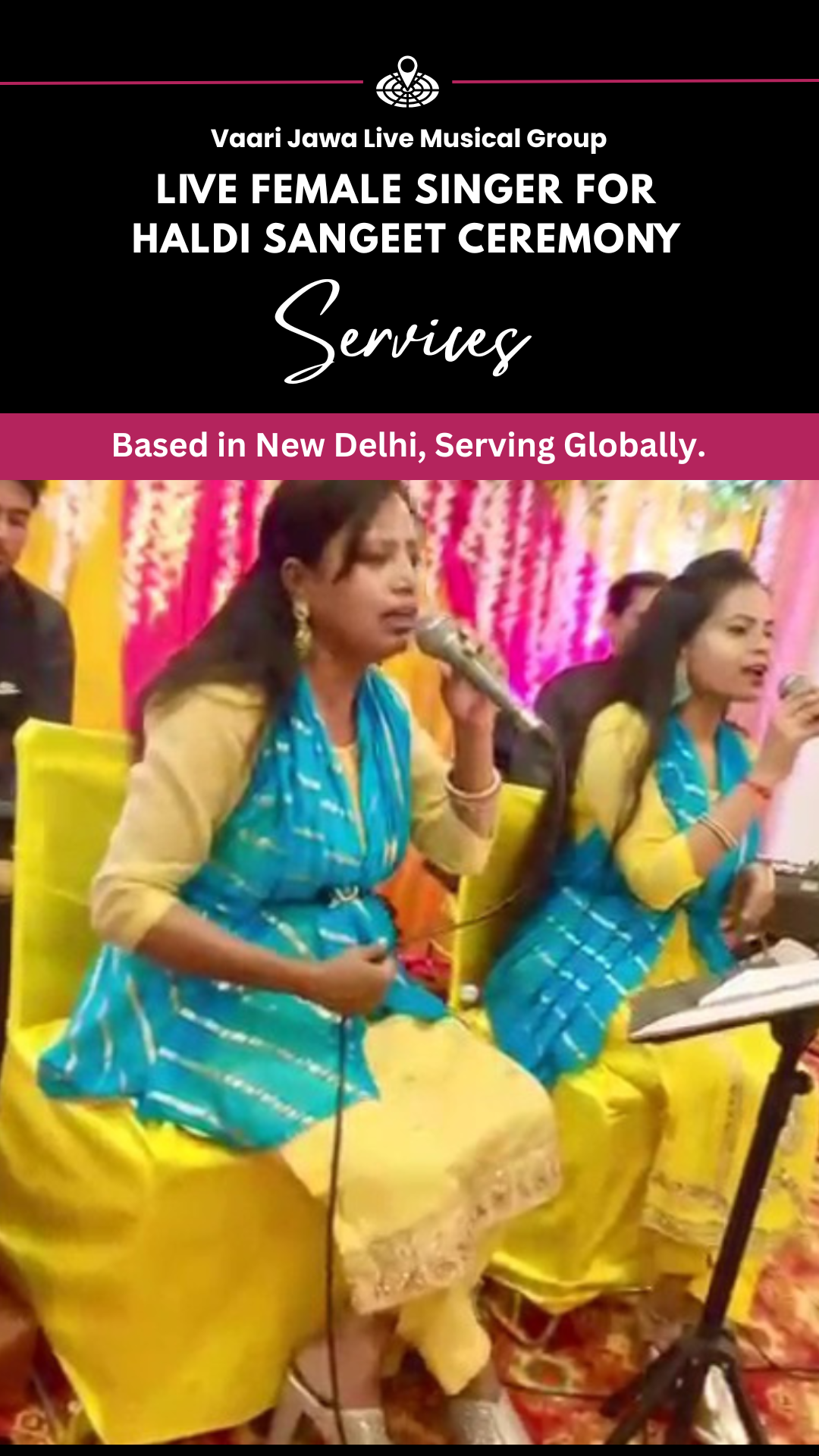 Vaari Jawa Live Musical Group - Singer for Haldi Sangeet Ceremony Book Live Female Singer for Haldi Ceremony - North Delhi