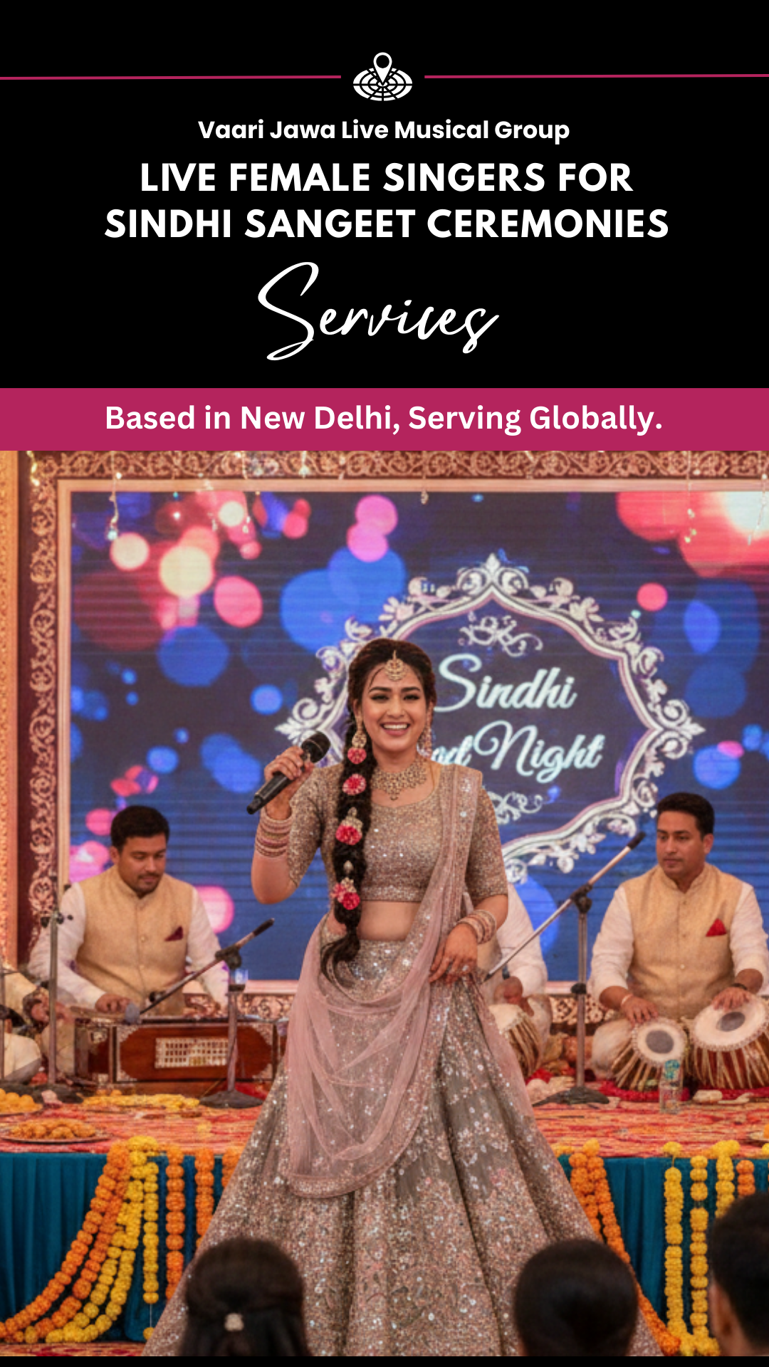 Vaari Jawa Live Musical Group - Book Live Female Singers for Sindhi Sangeet