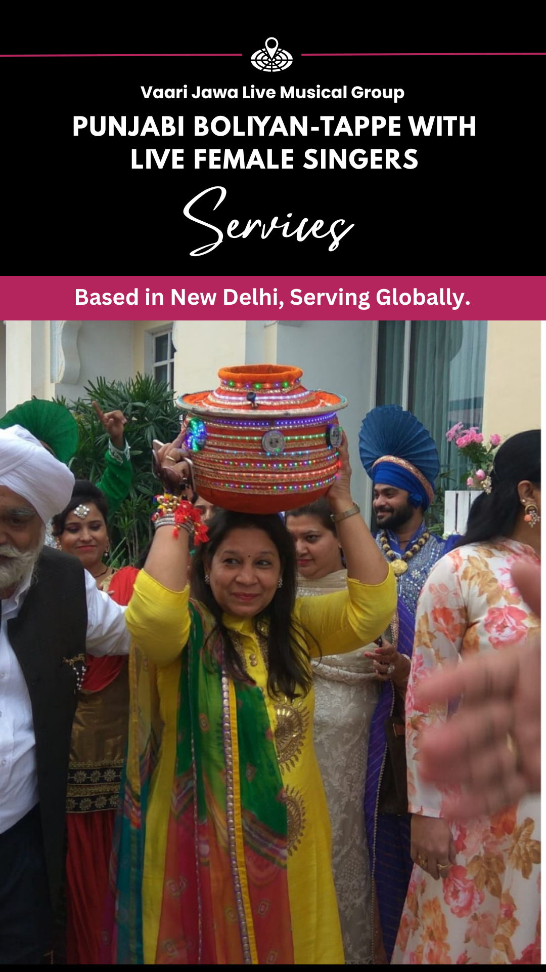 Vaari Jawa Live Musical Group - Book Live Female Singers for Boliyan Tappe